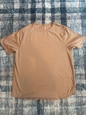 Nuuds-Men's Crewneck T-Shirt in Tan-XL